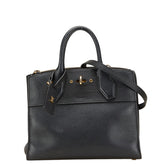 ルイ ヴィトン シティスティーマーPM ハンドバッグ ショルダーバッグ 2WAY M51028 ノワール ブラック レザー レディース LOUIS VUITTON 【中古】